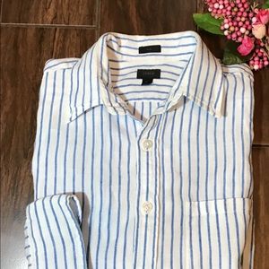 j.crew  boy striped shirt